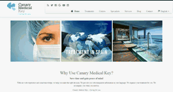 Desktop Screenshot of canarymedicalkey.com