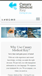 Mobile Screenshot of canarymedicalkey.com